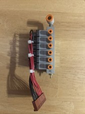 SMC SY114 6 Port 24VDC Solenoid Valves Manifold