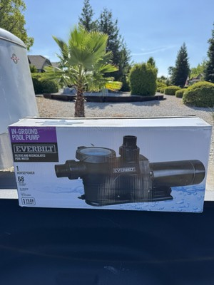 #ad Everbilt 1 HP Pool Pump In Ground 2 Speed 230V Model SPP10002 2SP $125.00