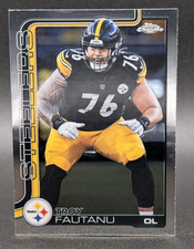2025 Topps Chrome Football #256 Troy Fautanu Pittsburgh Steelers