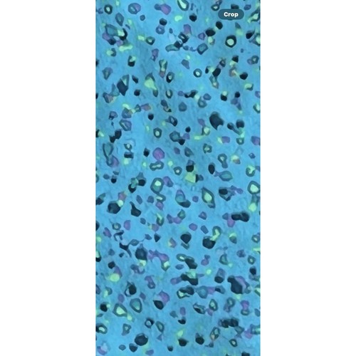 Nike Dri Fit pantaloncino da corsa donna 2 in 1 blu e verde lime splatter taglia M - Foto 7 di 7