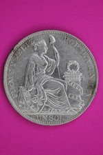 1915 Peru 1 Sol Silver Coin .900 Fine Guaranteed Authentic & Genuine 1686