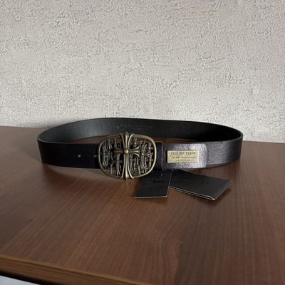 Philipp Plein Herren Ledergürtel 109 cm