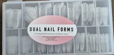 150 Stücke Dual Nail French Forms Set Vollst...