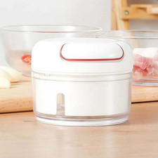 Manual Food Chopper Garlic Onion Cutter Pull Cord Veggie Dicer Kitchen Tool