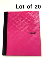Lot of 20 Mead Five Star 2 Pocket  3 Prong Fasteners Folders School Pink