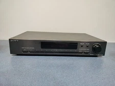 Sony Tuner ST-JX431 Stereo FM AM Quartz Lock Digital Tuner Works!!