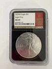 2025(P) ASE Eagle Privy - NGC MS69 Red Book Label 1 oz Silver