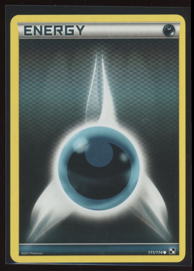 2011 Black & White Darkness Energy Common #111 Pokemon Card