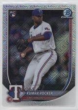 2025 Bowman Mega Box Chrome Mojo Refractor Kumar Rocker #80 1r05