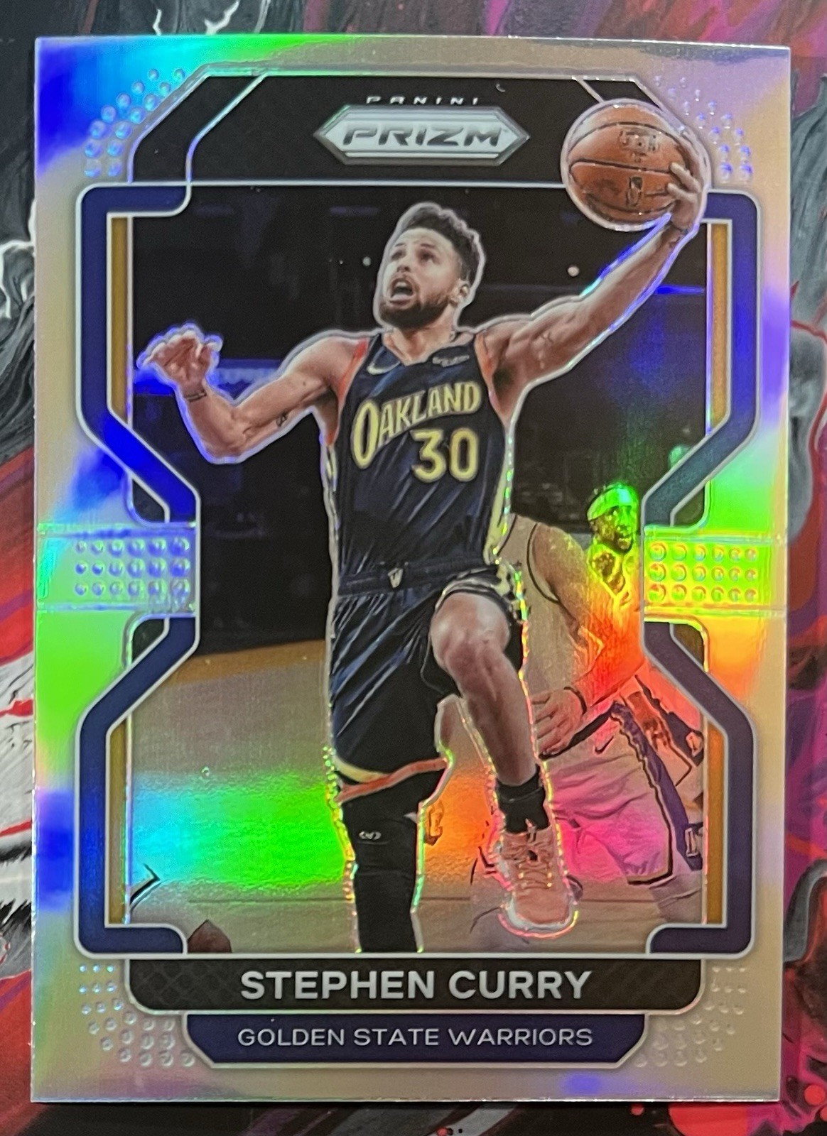 2021-22 Panini Prizm Stephen Curry Silver Prizm Golden State Warriors #154
