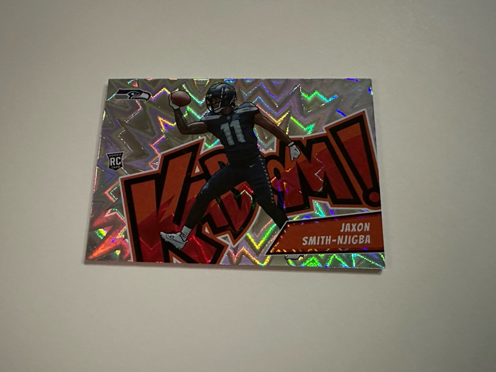 2023 Panini Absolute - Kaboom! Horizontal Jaxon Smith-Njigba #15 (RC)