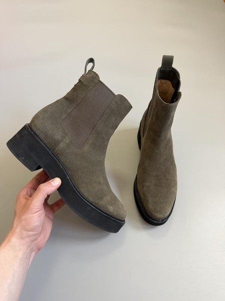 Women Lauren Ralph Lauren Boots Khaki Suede 41