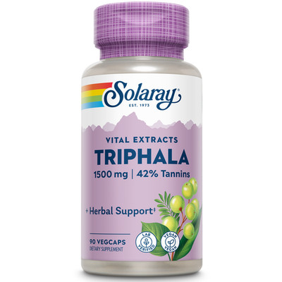 Solaray Triphala Extract 500 mg VCapsules | 90 Count