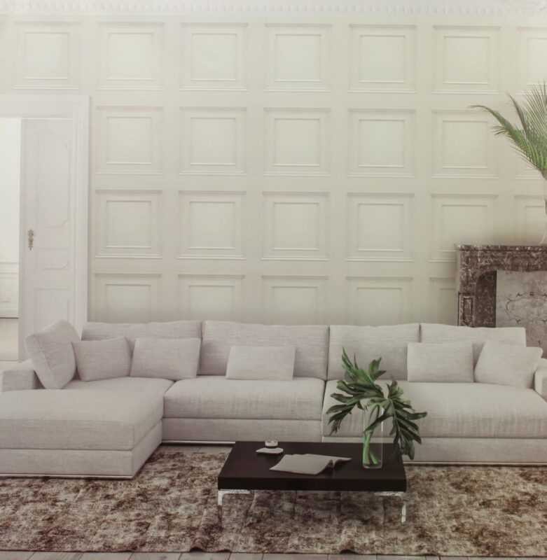 Carta da Parati Boiserie Z21112 Metropolis TNT 10x0.53m Superlavabile
