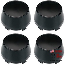 Wheel Center Caps,60mm Wheel Rim Hub Center Covers Center Caps Black