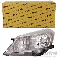 TYC Hauptscheinwerfer H4 Links Passend FüR Toyota Yaris 1.0 - 1.5 BJ BIS 06.2014