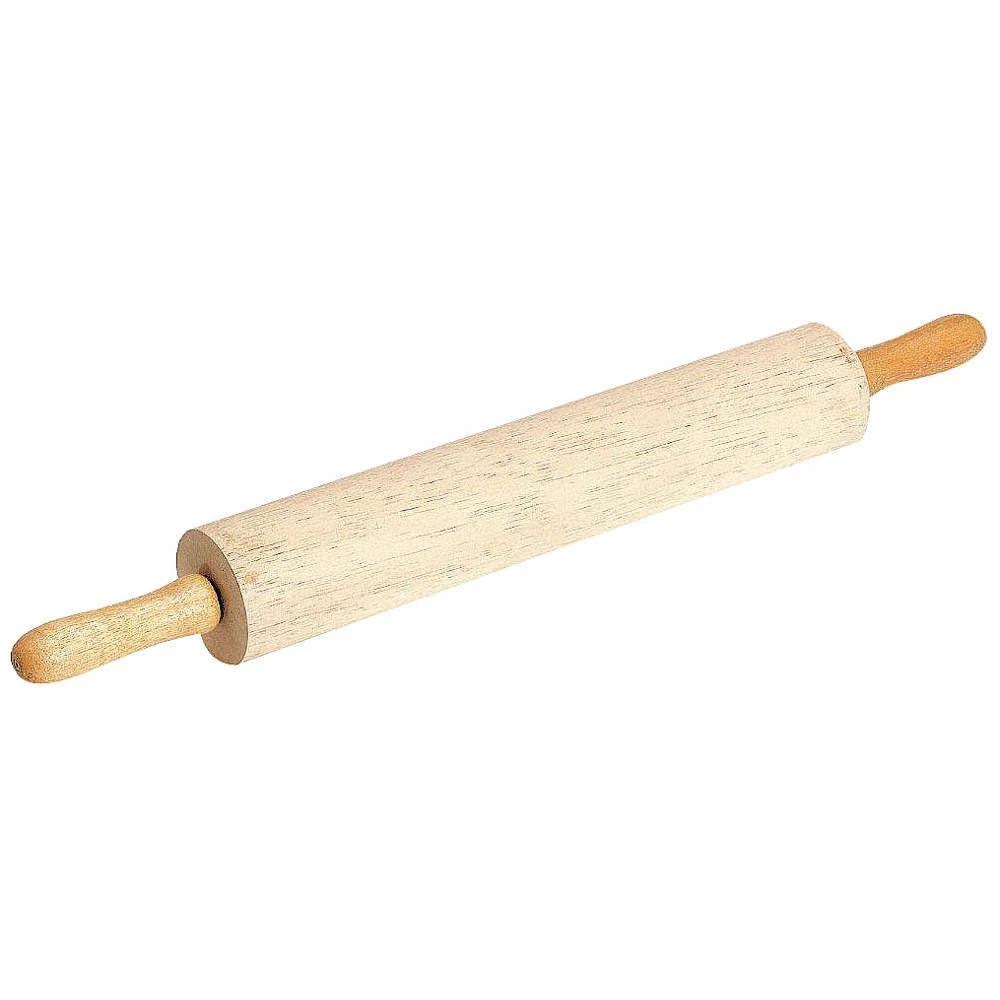CRESTWARE RPW18 Rolling Pin,26 in Overall L,Wood 41G571