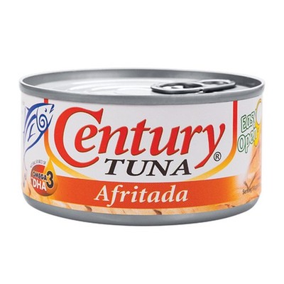 180g Thunfisch in der Dose mit Afritada Geschmack Century Canned Tuna