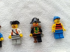 Lego PIRATES Figures for 6286 Skull's Eye Schooner pi053 etc