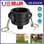 330 Gallon IBC Tote Water Tank Coupling Adapter 2" to 3/4" Cam Lock Garden Hose