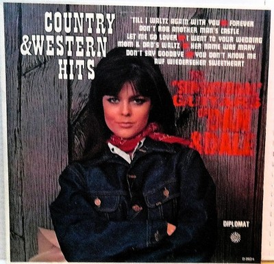 The Sensational Guitars Of Dan & Dale   Country & Western Hits VG+ Vinyl Lp.