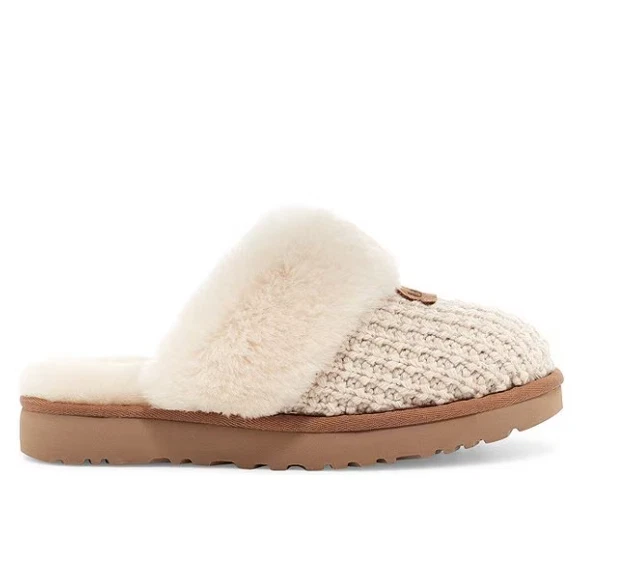 BEST SELLER UGG Cozy Knit Slippers - Cream, Medium - Image 2 of 4