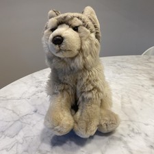 Webkinz Plush No Code Signature Timber Wolf WKS1008 FREE Trading Card Pack
