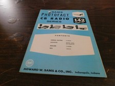 Sams Photofact CB Radio Series Service Repair Manual Book Guide Schematic  142