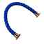 thumbnail 20  - 24mm Blue Softline Barrier Rope Wormed In Blue C/W Cup End Fittings