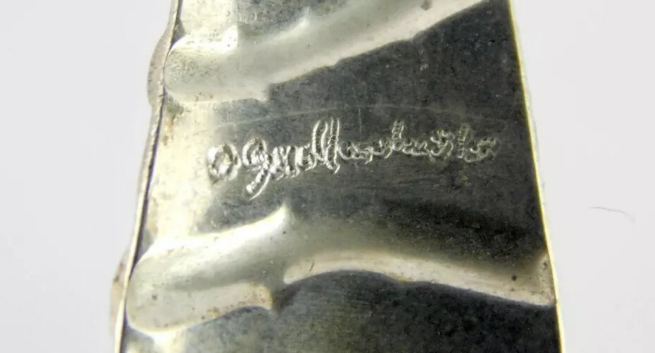 Artisan Signed Sterling Silver Dangling Earrings … - image 9