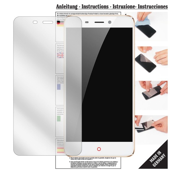 6X Schutzfolie FüR Zte Nubia N1 Folie Displayschutzfolie Klar Displayfolie-image