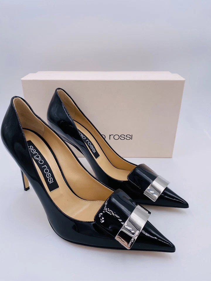 Pumps Sergio Rossi Gr. 40,5 Schwarz *LP: 786 EU* NEU - Bild 2 von 4