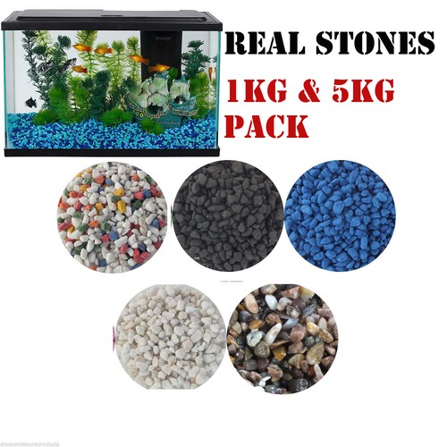 Aquarium Fish Tank Stones Gravel Substrate 1kg 5kg Pack Low Price Fast