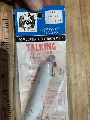 Vintage Atom saltwater fishing lure (22519) | eBay