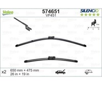 Wischblatt Silencio Flat Blade Set Valeo 574651 FüR Ford