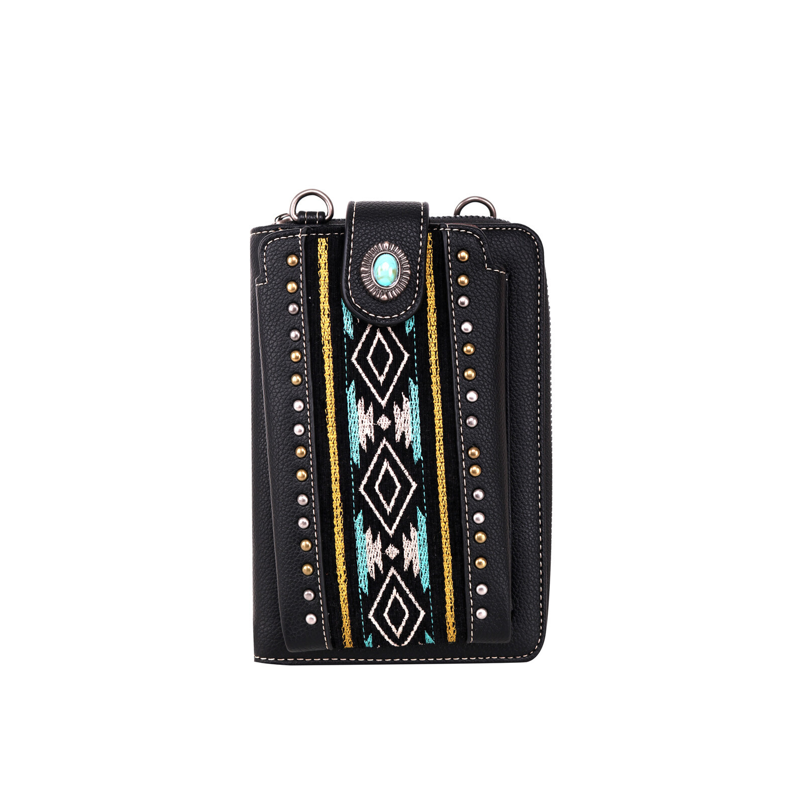 American Bling By Montana west Aztec Collection Phone Wallet/Crossbody