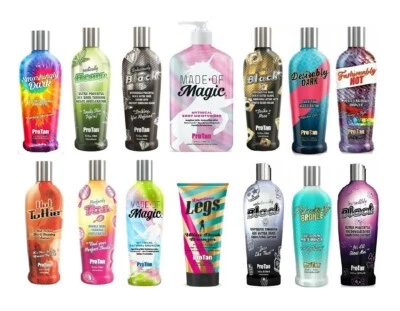 PRO TAN crema lozione acceleratore abbronzante lettino + occhiali da sole sicuri UV gratuiti