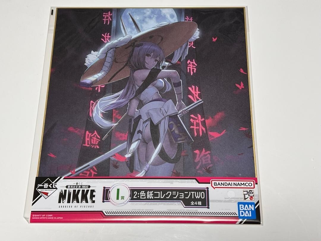 GODDESS OF VICTORY NIKKE Kuji Shikishi Art Board Emma, Brid, Yuni