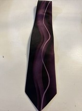 FERUCCI MENS TIE Purple NEW WITH TAGS 100 Silk