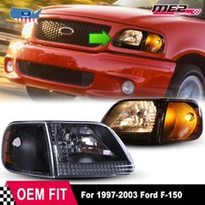 Headlights Signal Lights For 1997-2003 Ford F-150 Expedition 97-02 Head Lamp