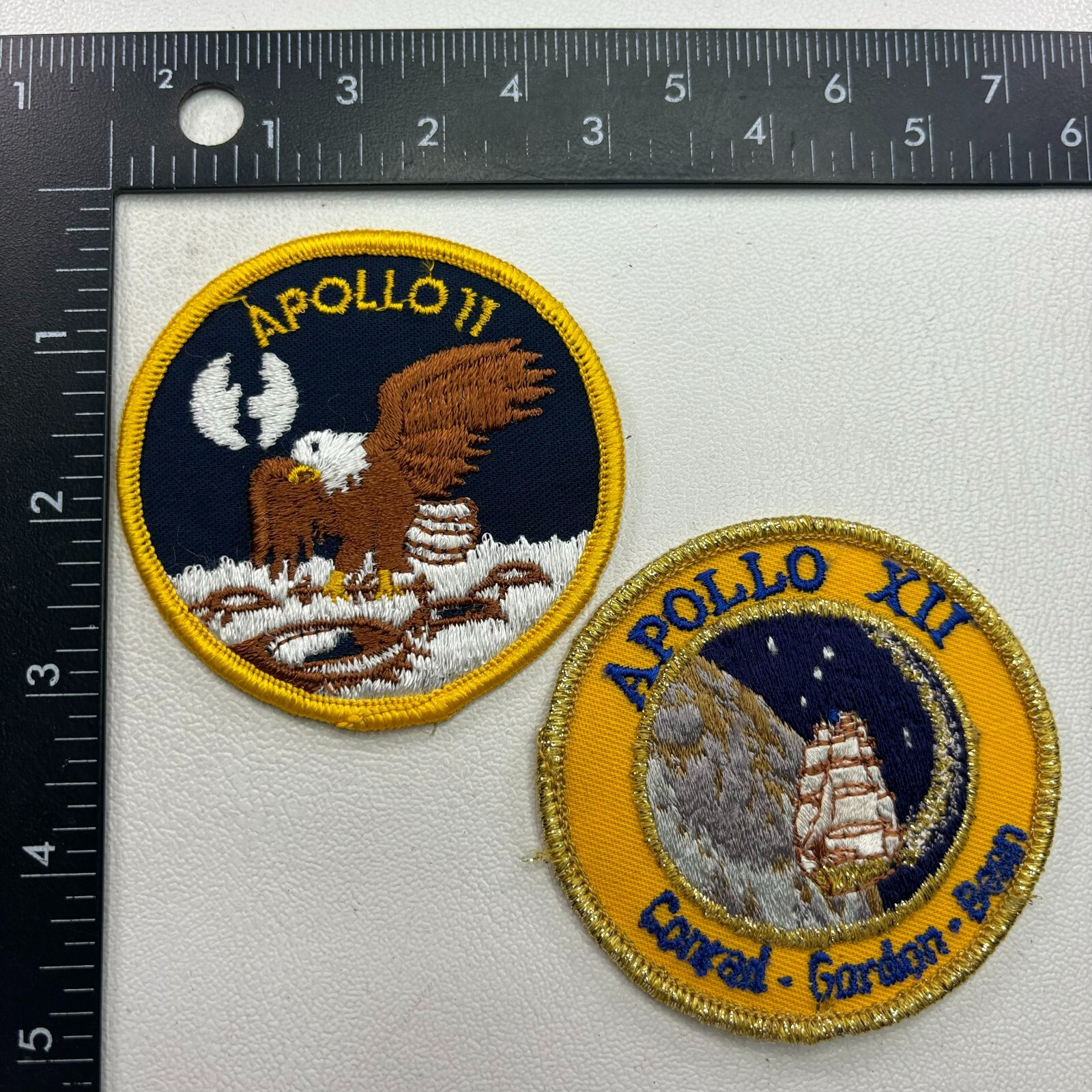 ROUGH CONDTION Space Mission MOON LUNAR APOLLO 11 & 12 Astronaut ...