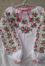 Ukrainian Embroidered Dress Vyshyvanka embroidery