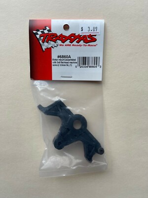 TRAXXAS 6860A Motor mount (assembled with 3x6 flat-head machine screw)/ 3.0mm NL