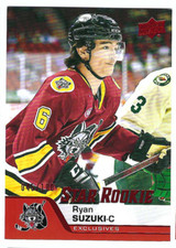 RYAN SUZUKI 2020-21 UPPER DECK AHL HOCKEY STAR ROOKIE EXCLUSIVES /100