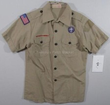 Boy Scout now Scouts BSA Uniform Shirt Size Youth Large SS FREE SHIPPING 102