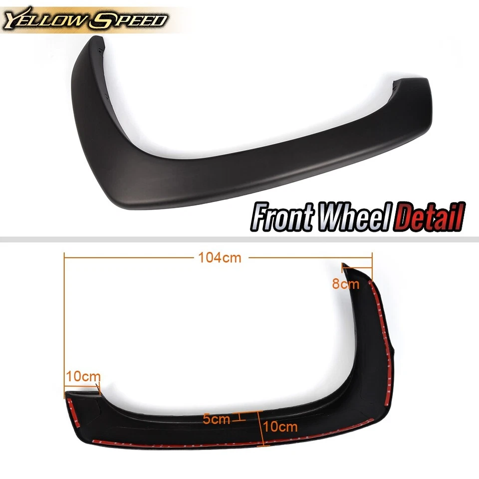 Apto para 99-07 Silverado GMC Sierra estilo de fábrica guardabarros llamaradas negro mate 4 piezas Foto 3 de 4