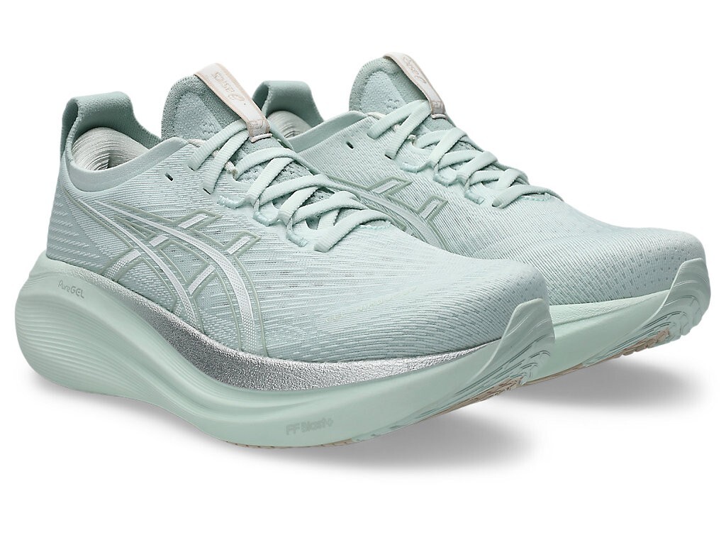 Size Asics Gel Nimbus 27 Pure Aqua W for sale online