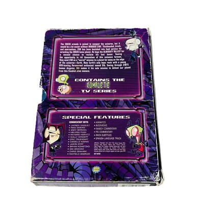 Invader Zim: Complete Invasion Volume 1-3 (DVD) Nickelodeon (Disc