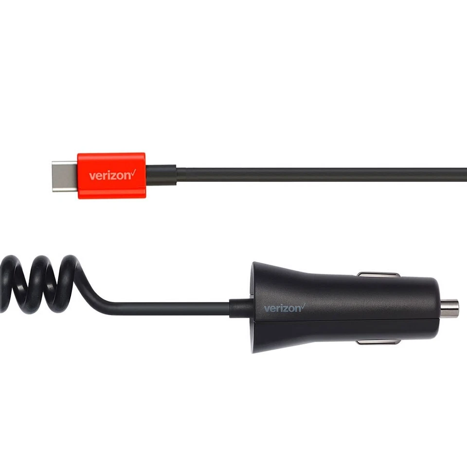 原装 Verizon 30W 超快车载充电器 适用于 iPhone 16/Pro/Pro Max/Plus/16e — 第 3/4 张图片