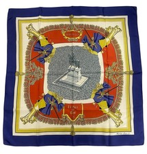 Hermes Vintage Silk Scarf Le Pave Du Roy Carre 90 Hugo Grygkar